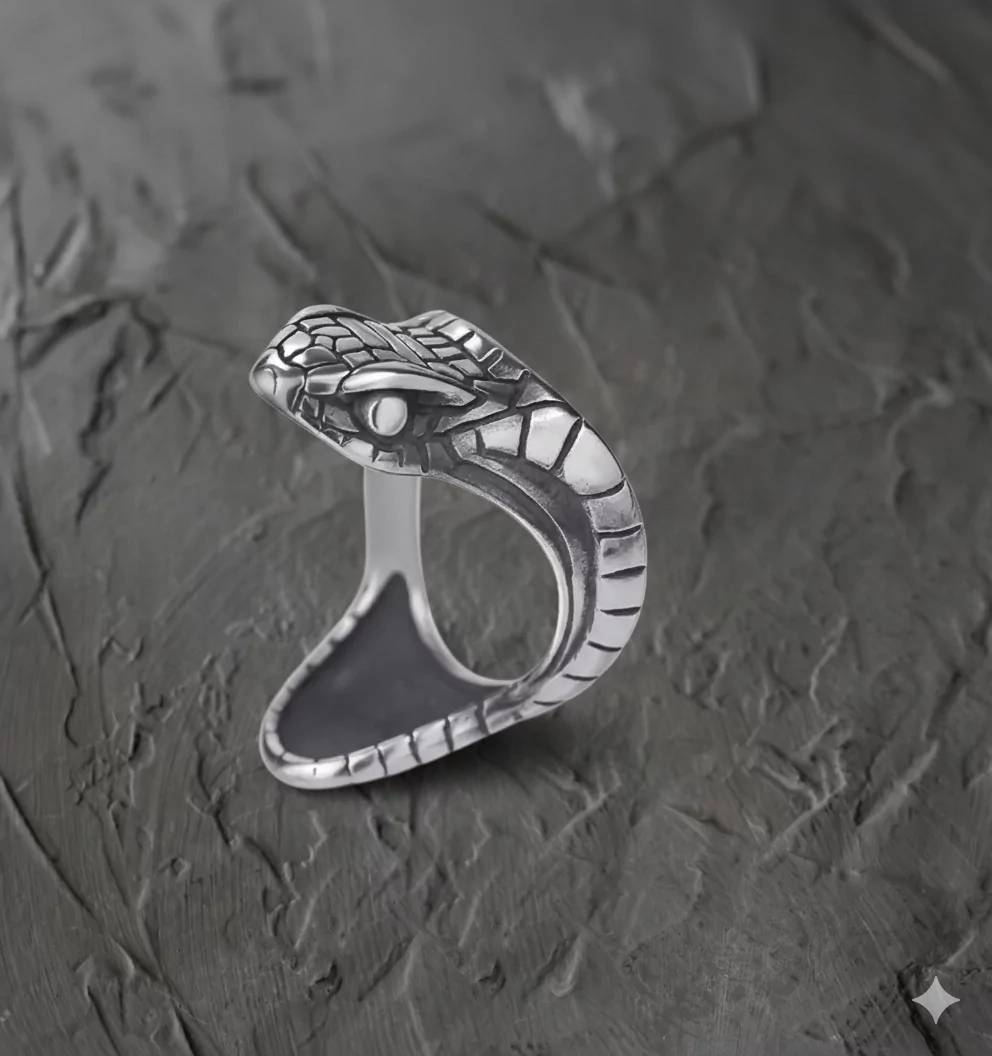 Cock Crown Glans Snake mouth Ring