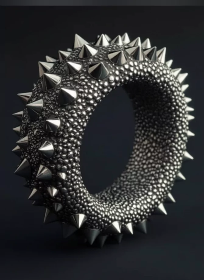 Cock Crown Glans Big Spikes Ring