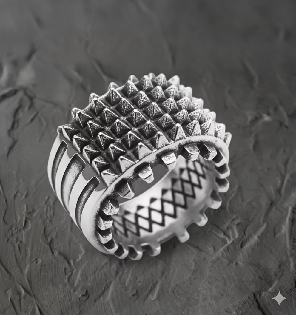 Cock Crown Glans Intensely Spiked Ring