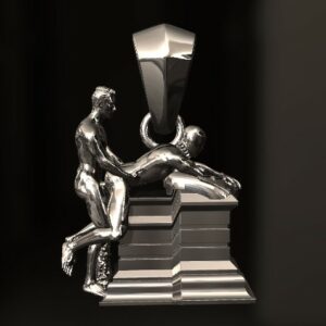 Gay men Doggy style pendant