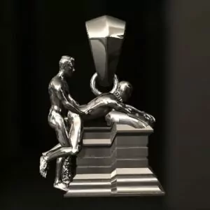 Gay men Doggy style pendant