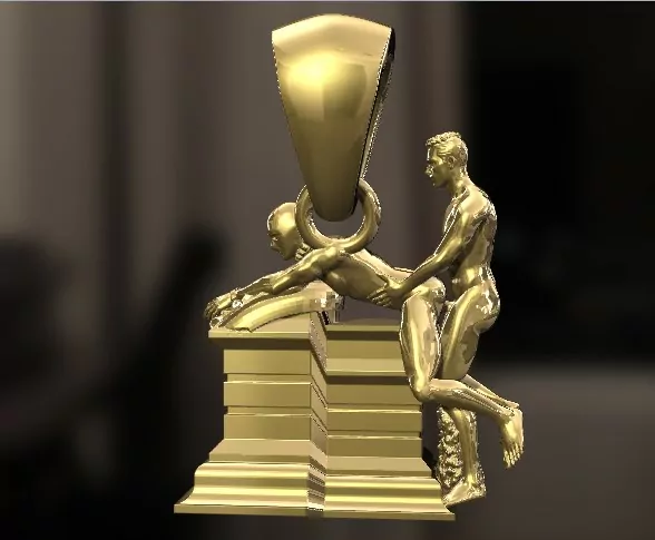 Gay men Doggy style pendant - Image 2