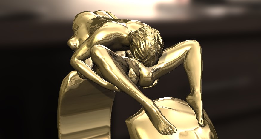 Reverse Couple 69 pose ring - Image 2