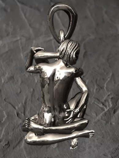 The Straddle Sex Position pendant - Image 3